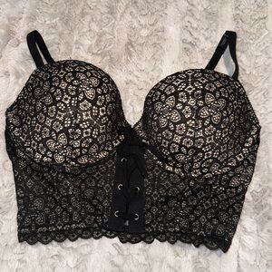 Victorias Secret Lace Demi Bra 36D NWT